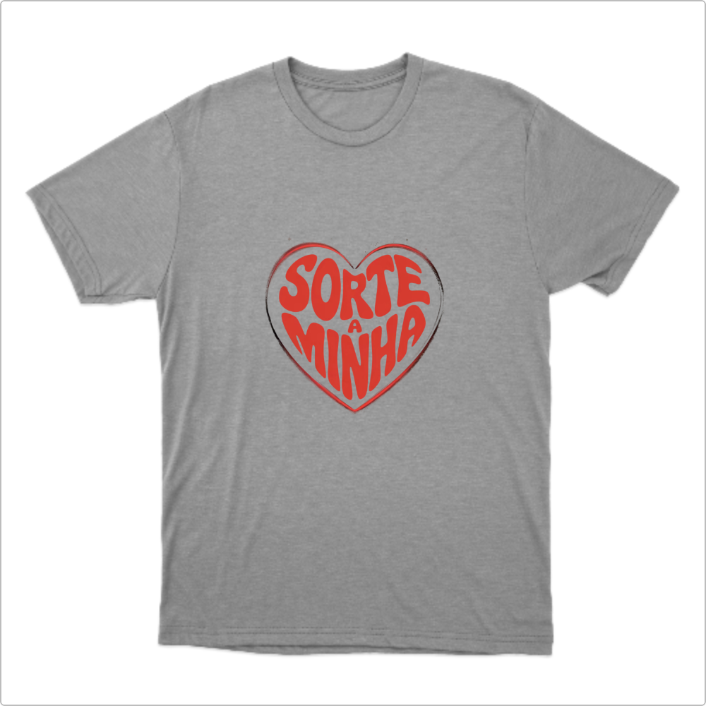 Camiseta Sorte a minha