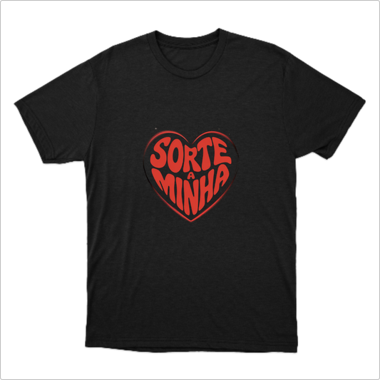 Camiseta Sorte a minha