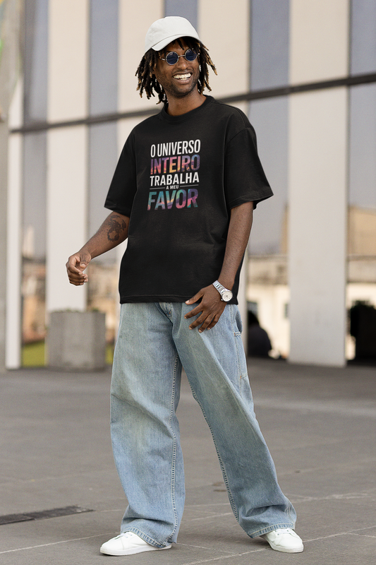 Camiseta Oversized Universo